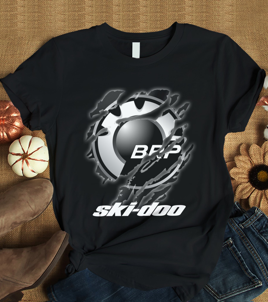 Brp Ski-Doo Claw Scratch Logo T-Shirt