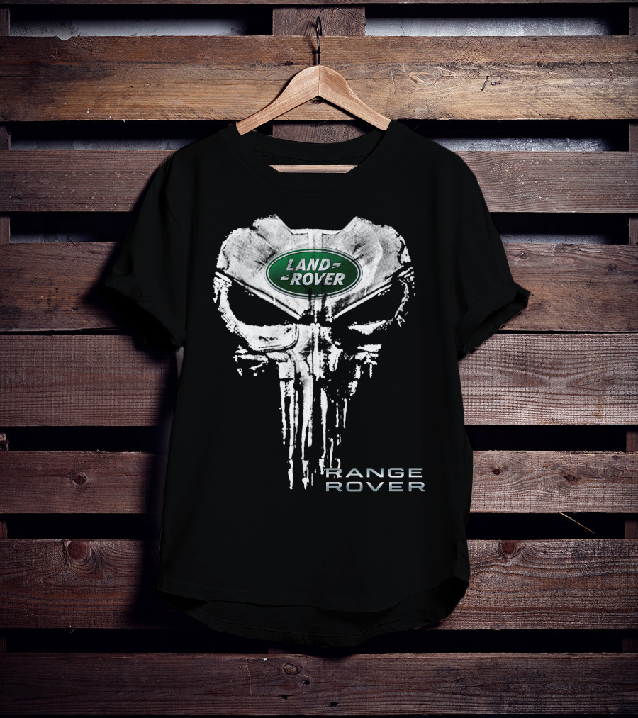 Land Rover Punisher Skull Range Rover T-Shirt