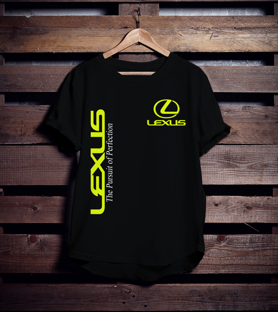 Lexus The Pursuit Of Perfection Neon Logo T-Shirt