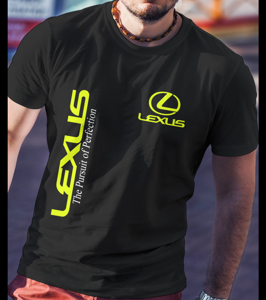 Lexus The Pursuit Of Perfection Neon Logo T-Shirt