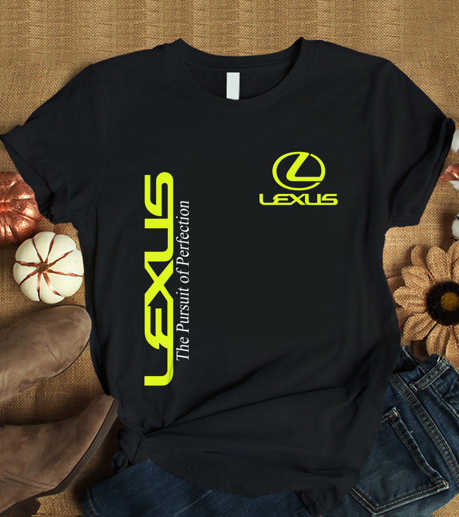 Lexus The Pursuit Of Perfection Neon Logo T-Shirt
