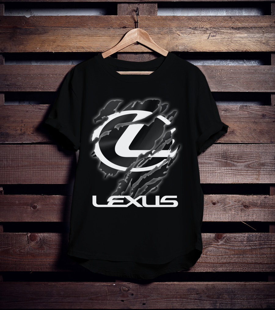 Lexus Logo With Claw Marks T-Shirt