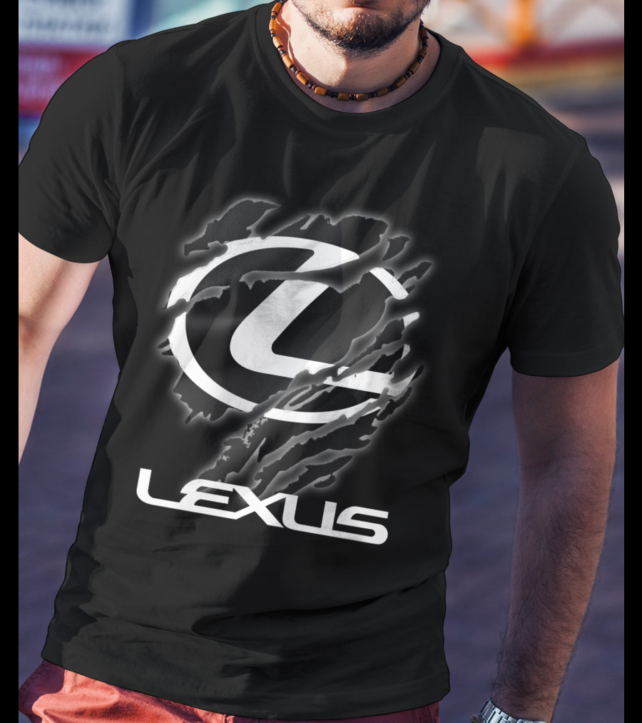 Lexus Logo With Claw Marks T-Shirt