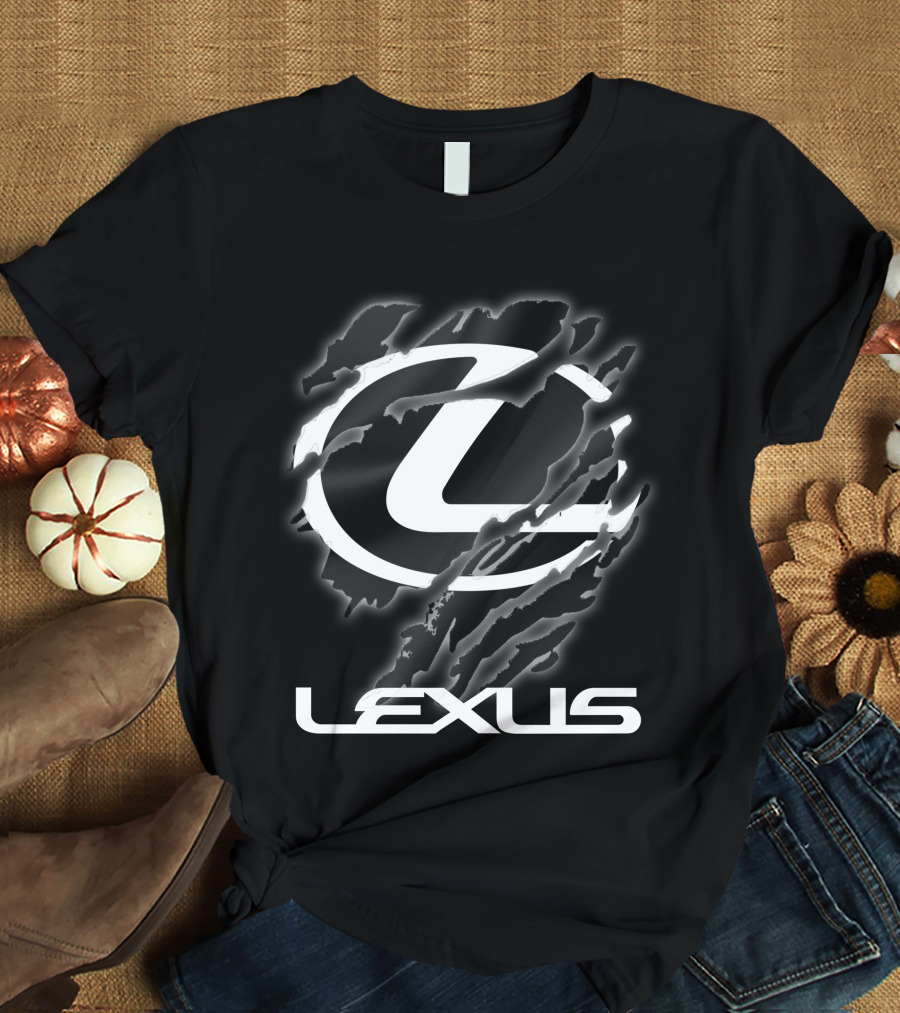 Lexus Logo With Claw Marks T-Shirt
