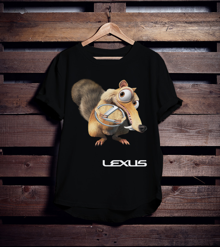 Lexus Ice Age Scrat Humor T-Shirt