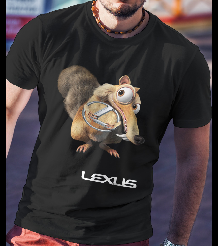 Lexus Ice Age Scrat Humor T-Shirt