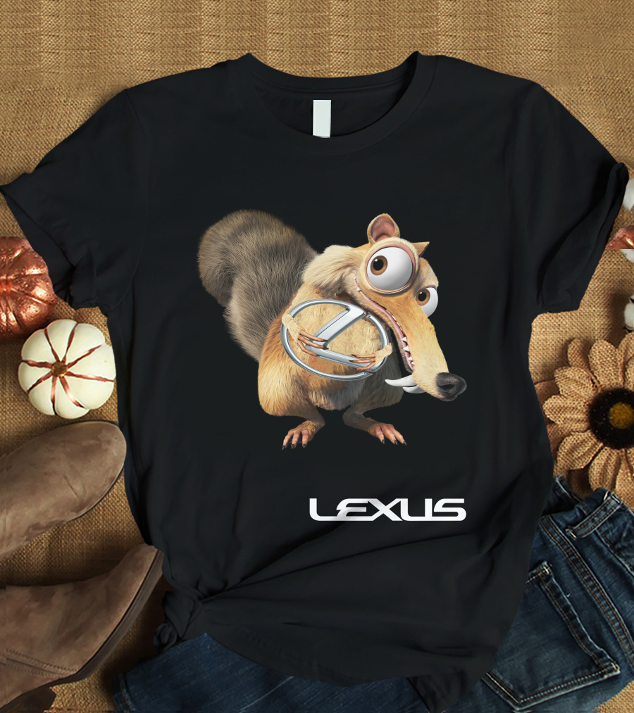 Lexus Ice Age Scrat Humor T-Shirt