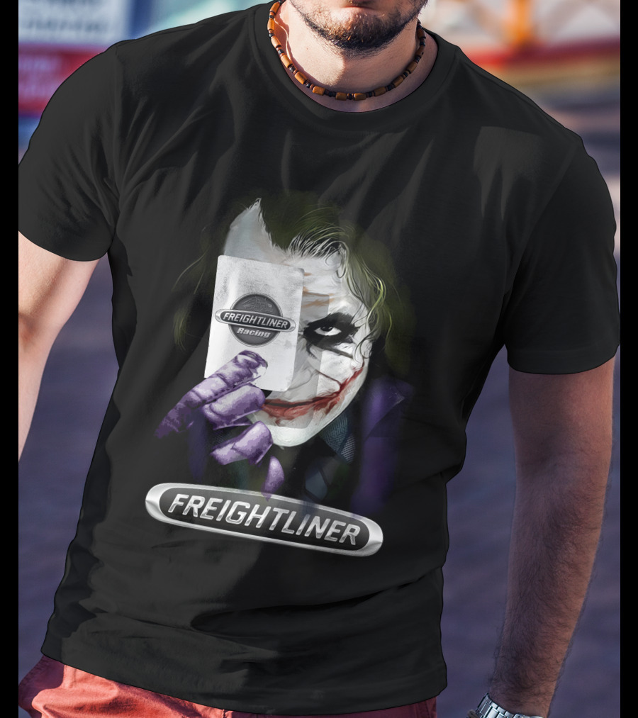 Freightliner Racing Joker Card Face T-Shirt