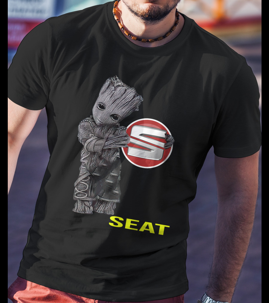 Groot Hugging Seat T-Shirt
