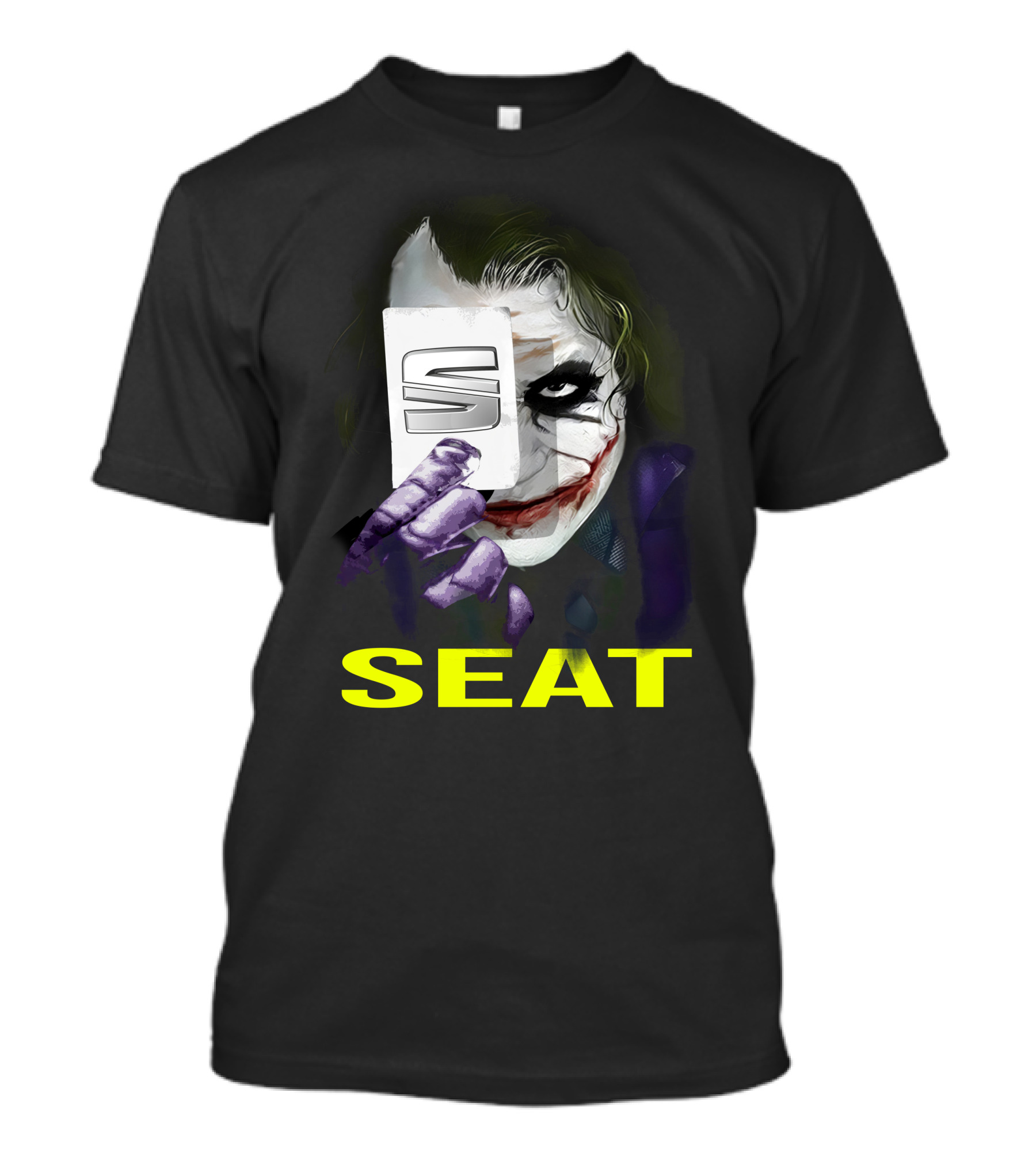 Seat Joker Card Mask Grin T-Shirt