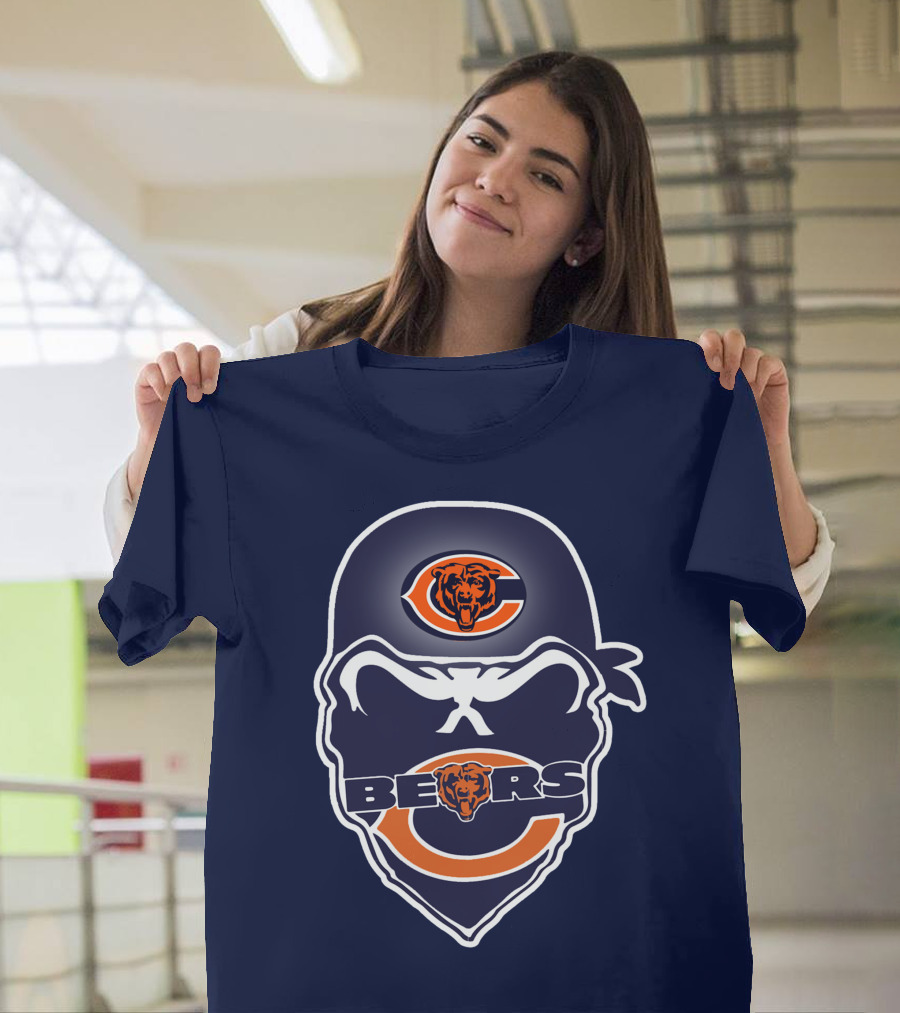 Chicago Bears Pirate Logo Bears T-Shirt