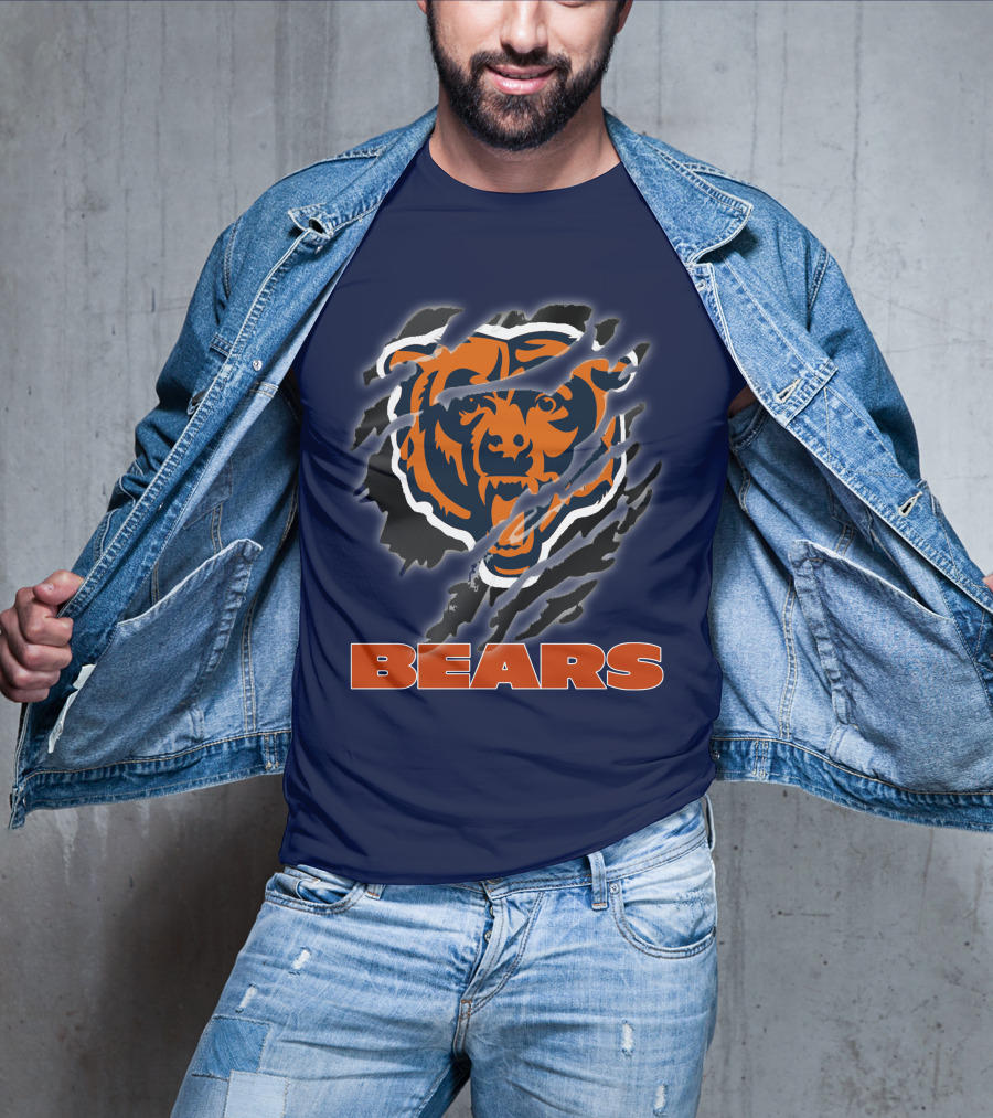 Chicago Bears 05 Bear Claw T-Shirt