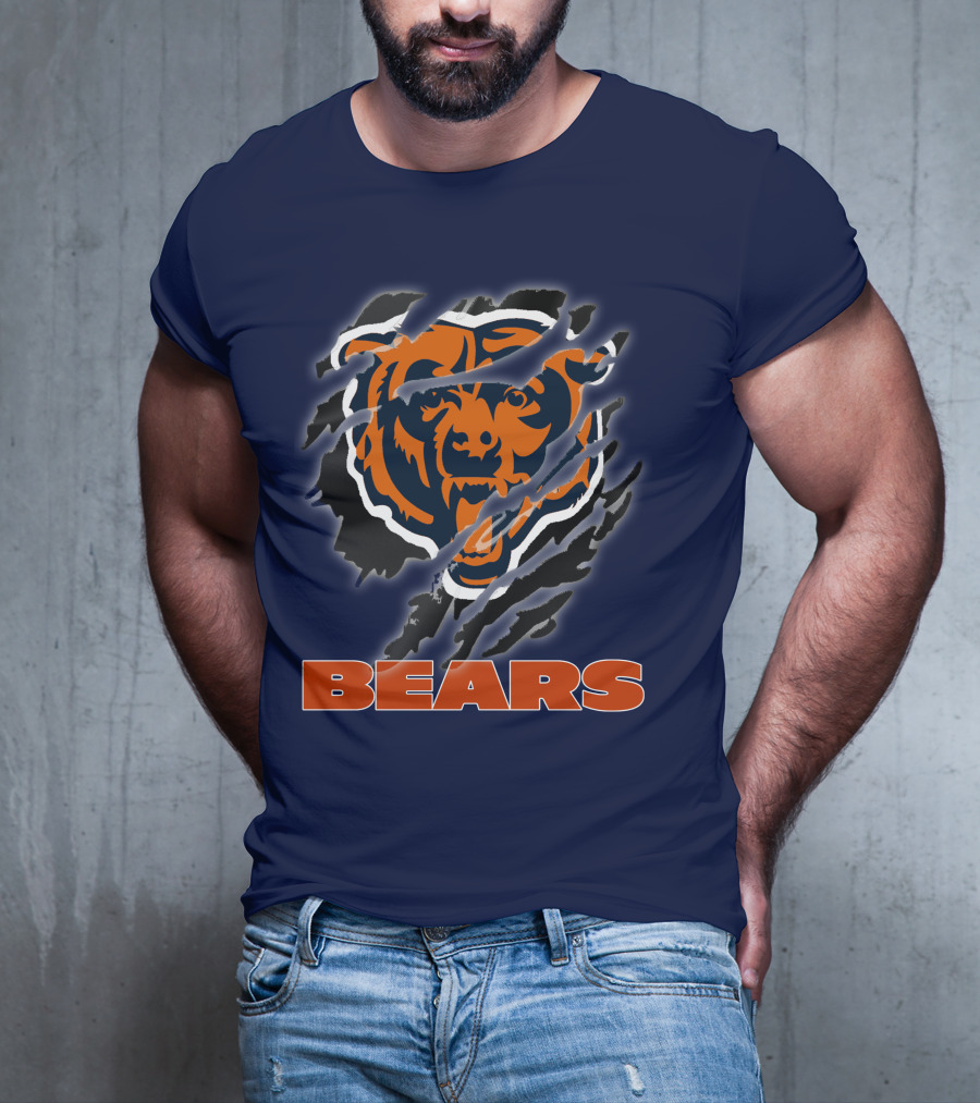 Chicago Bears 05 Bear Claw T-Shirt