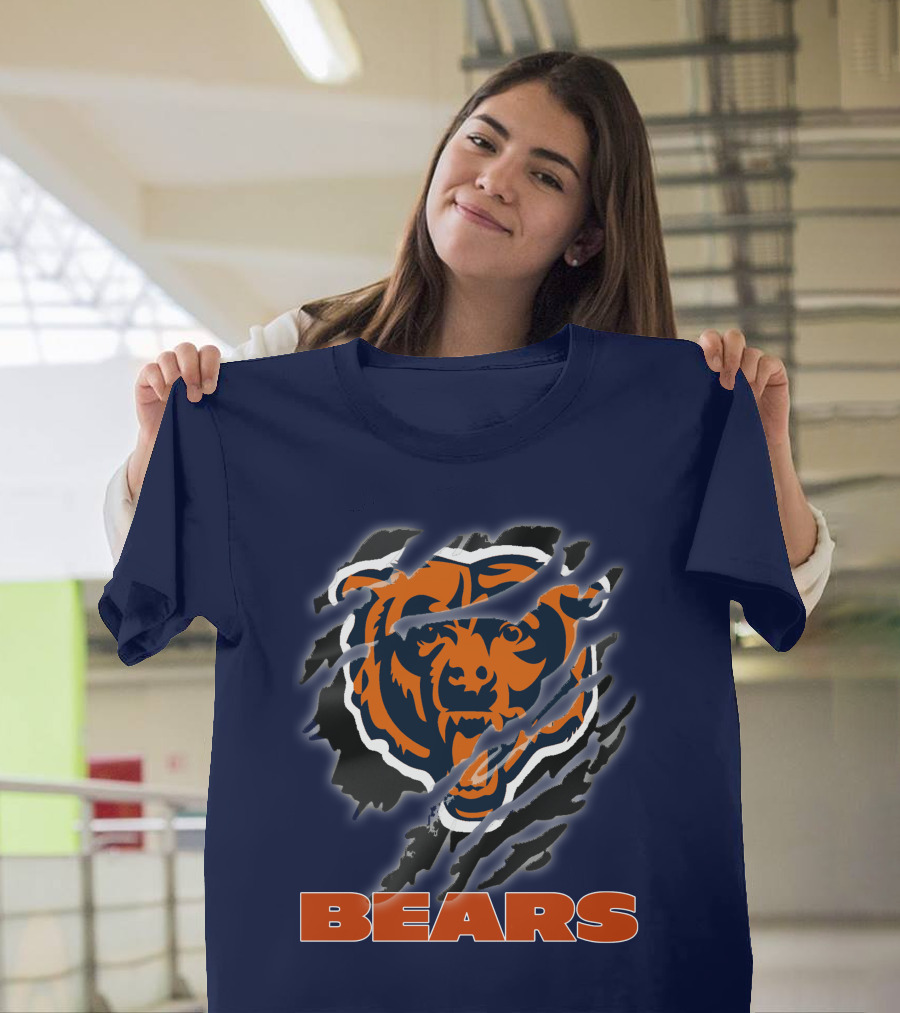 Chicago Bears 05 Bear Claw T-Shirt