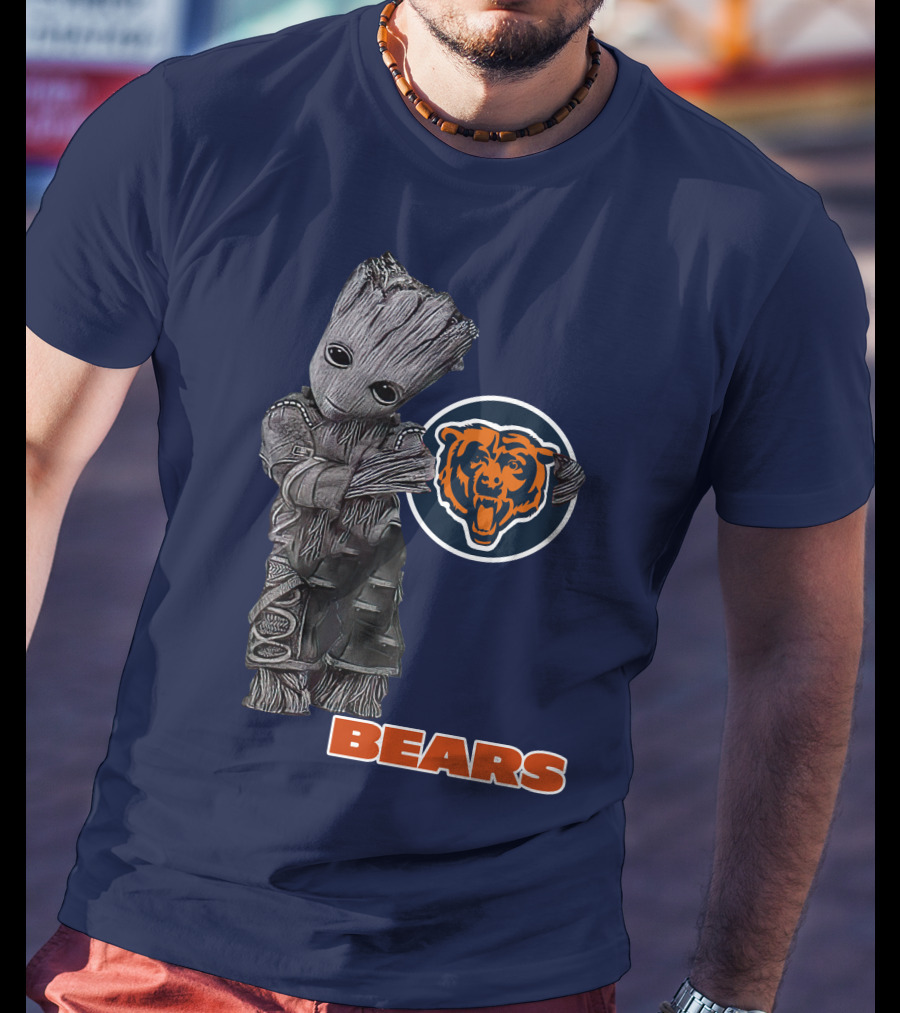 Groot Chicago Bears Fan T-Shirt