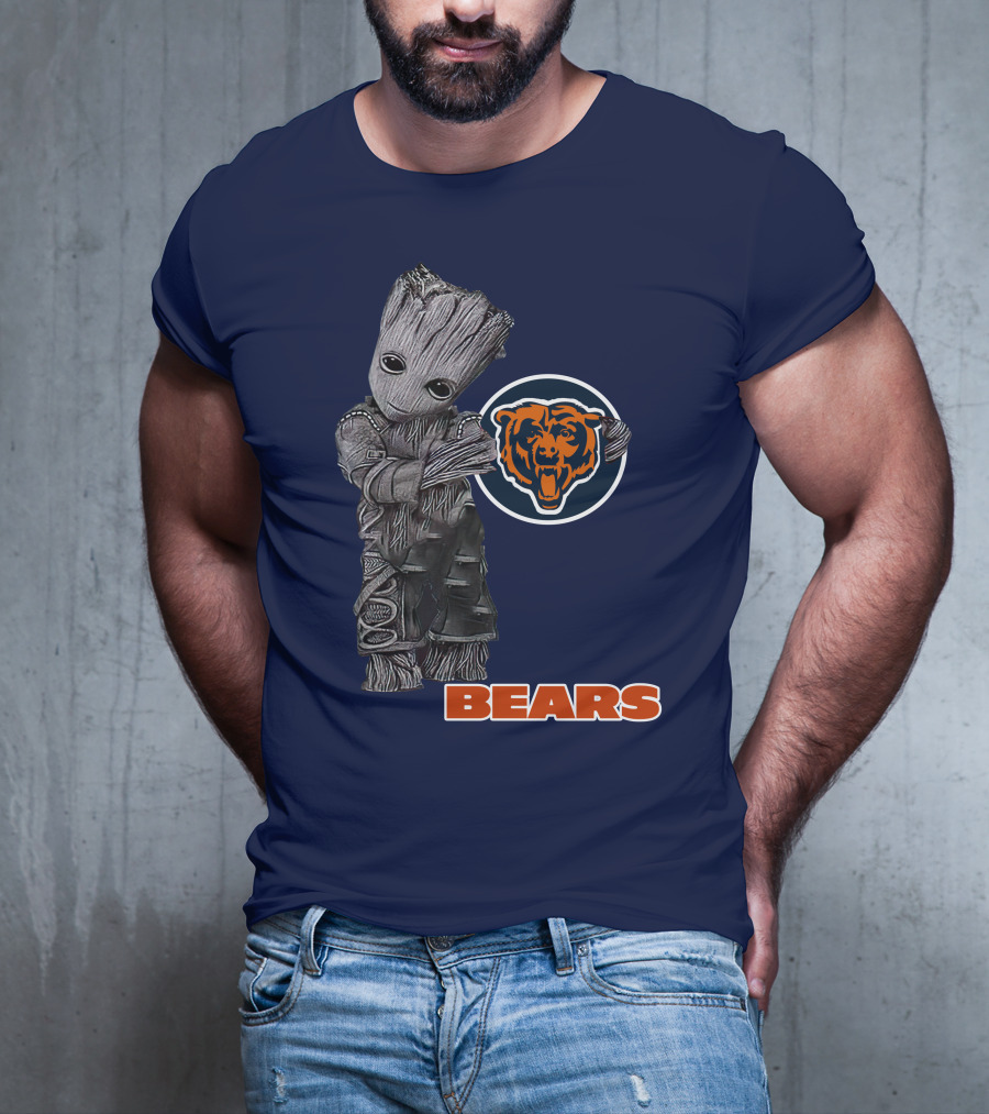 Groot Chicago Bears Fan T-Shirt