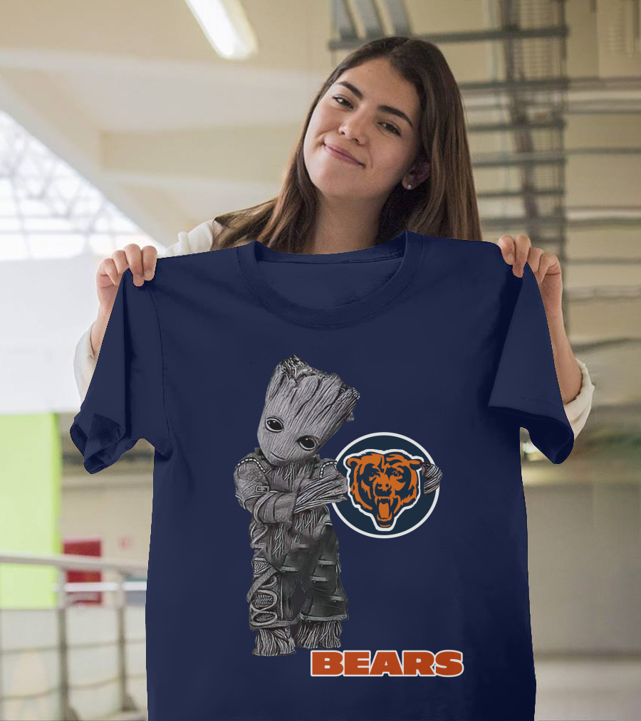 Groot Chicago Bears Fan T-Shirt