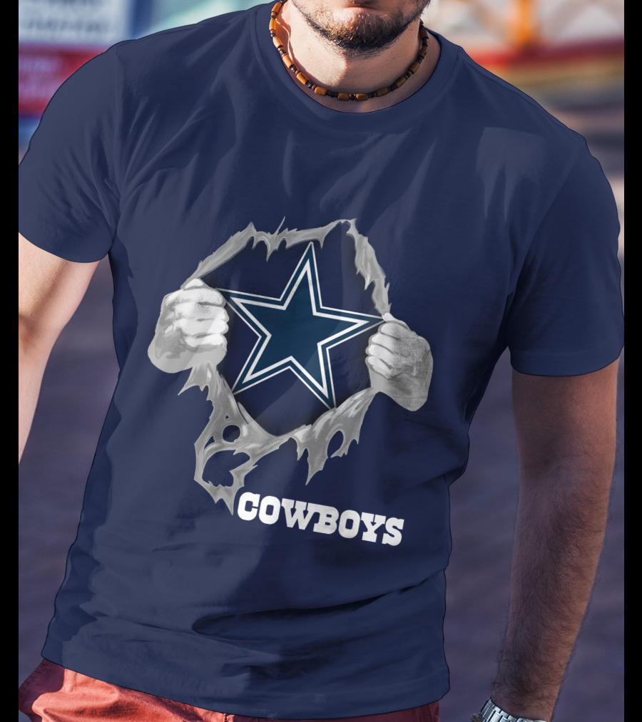 Cowboys 07 Star Logo Burst T-Shirt