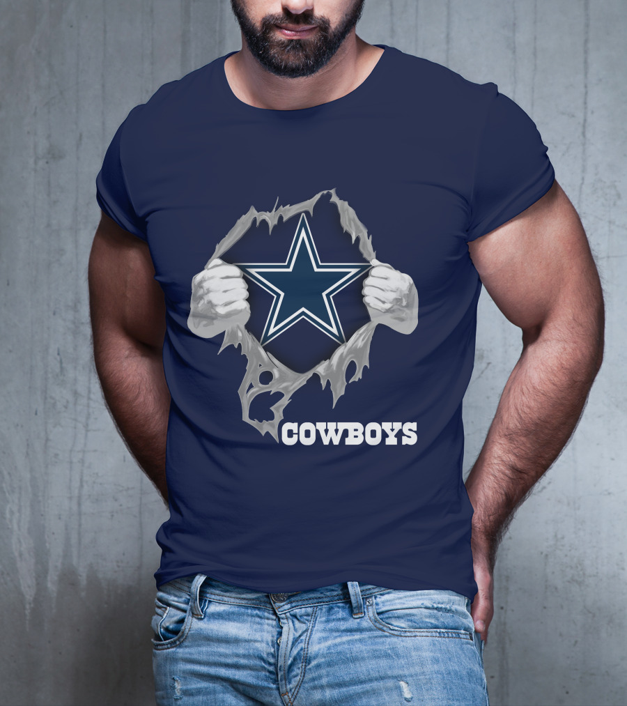 Cowboys 07 Star Logo Burst T-Shirt