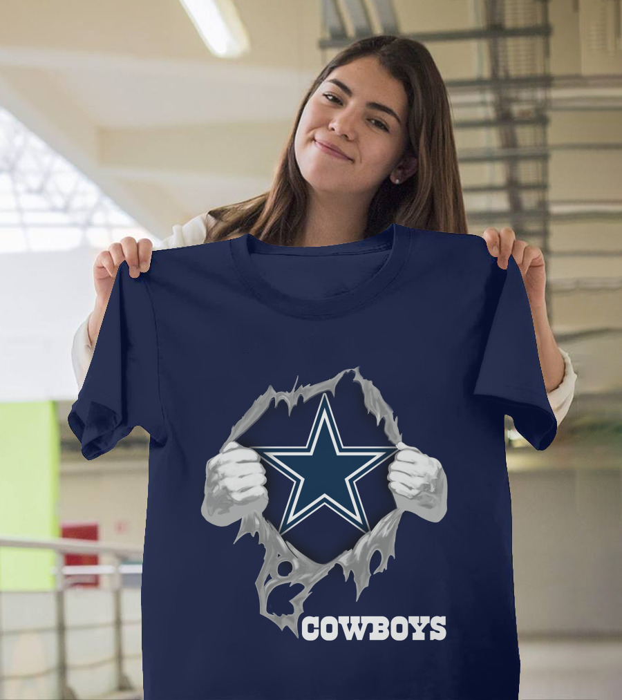 Cowboys 07 Star Logo Burst T-Shirt
