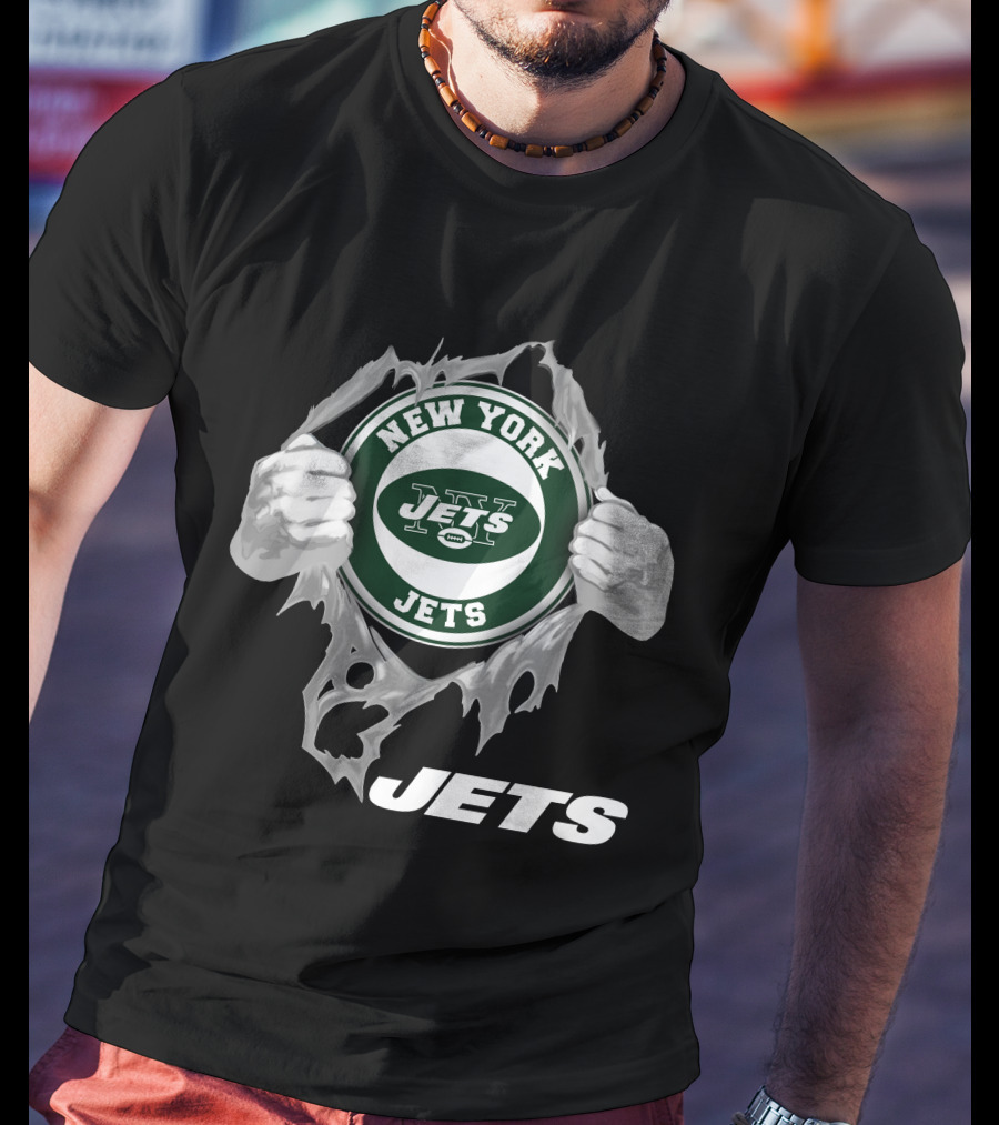 New York Jets 05 Peeling Hands T-Shirt