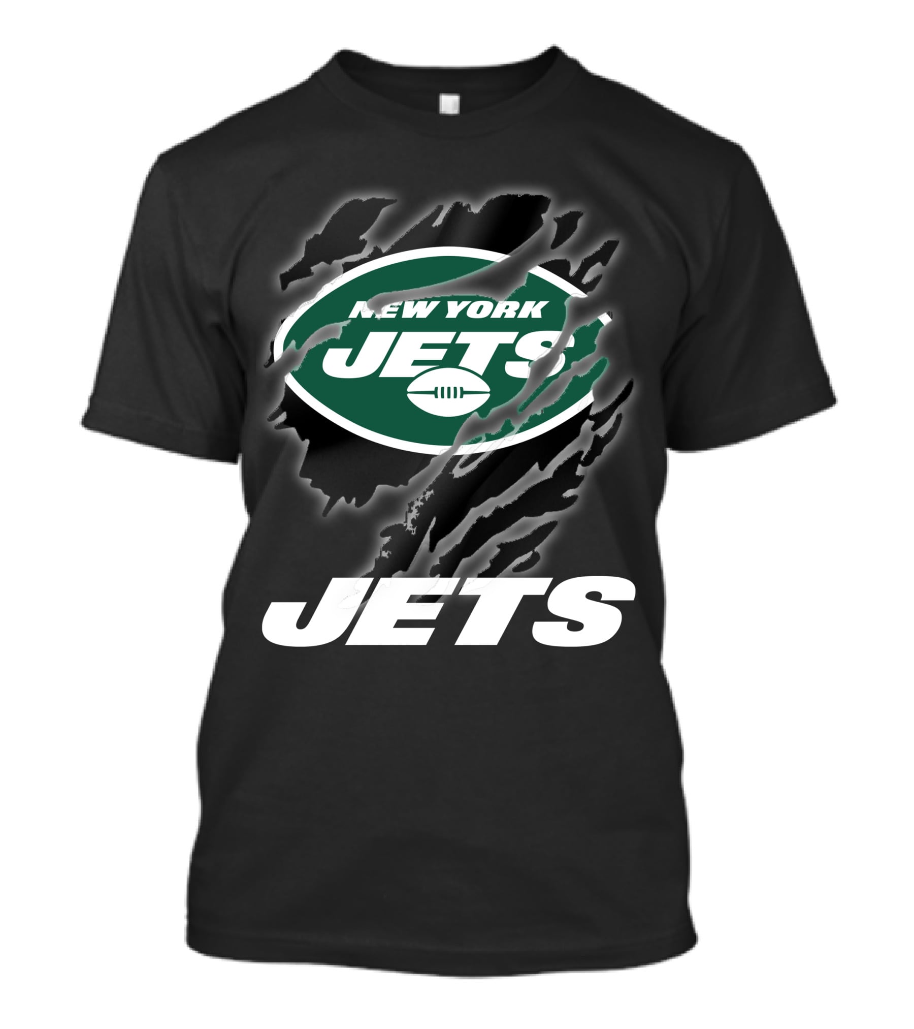 New York Jets Logo With Bold Graphics And T-Shirt