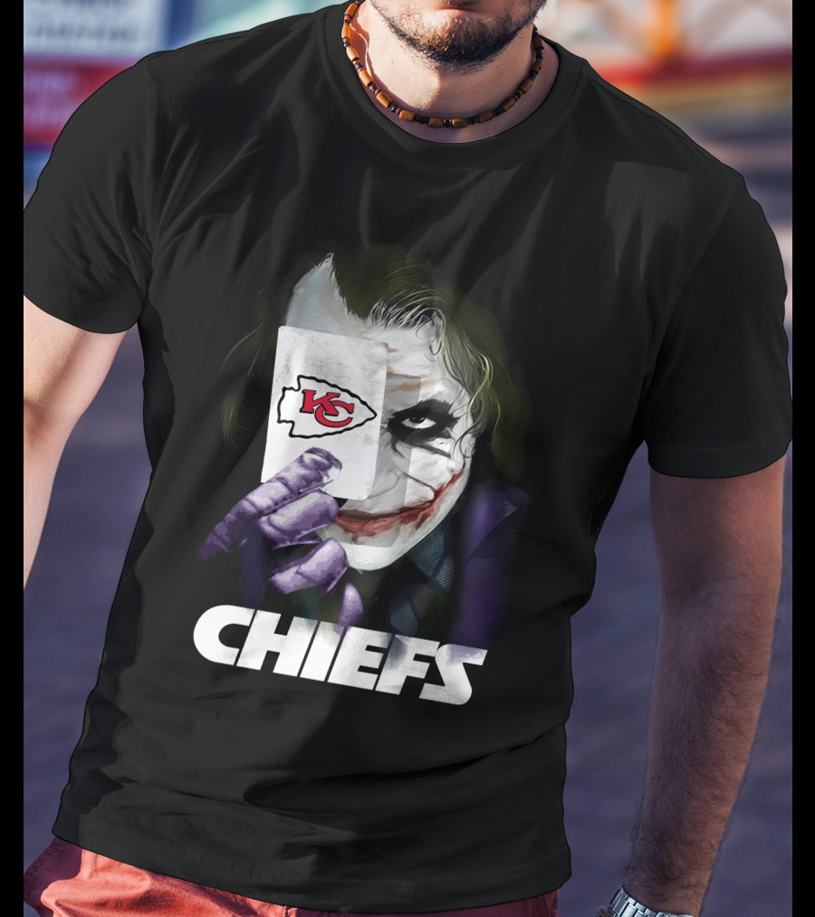 Chiefs 05 Kansas City Chiefs Joker Card T-Shirt