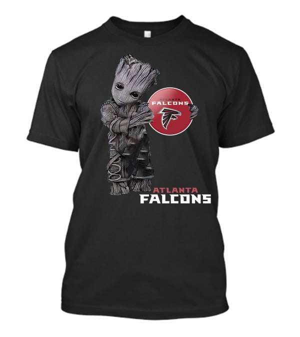 Atlanta Falcons Guardians Groot Crossover T-Shirt