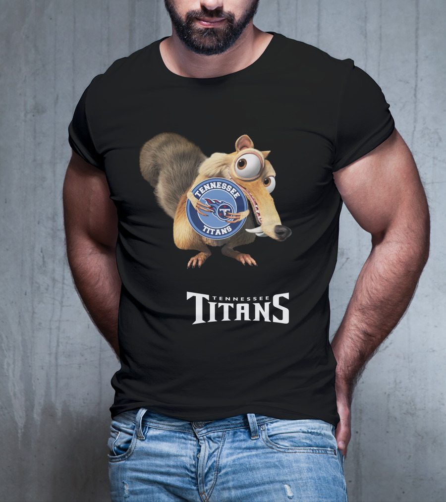 Tennessee Titans Ice Age Scrat T-Shirt
