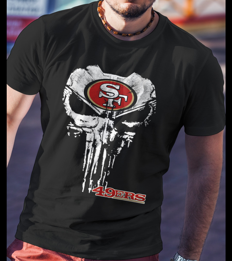 49ers Sf Punisher Logo T-Shirt