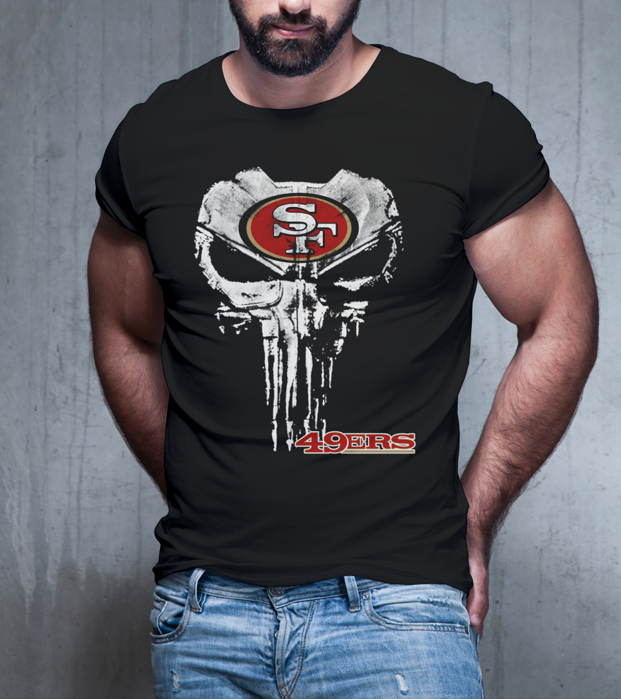 49ers Sf Punisher Logo T-Shirt