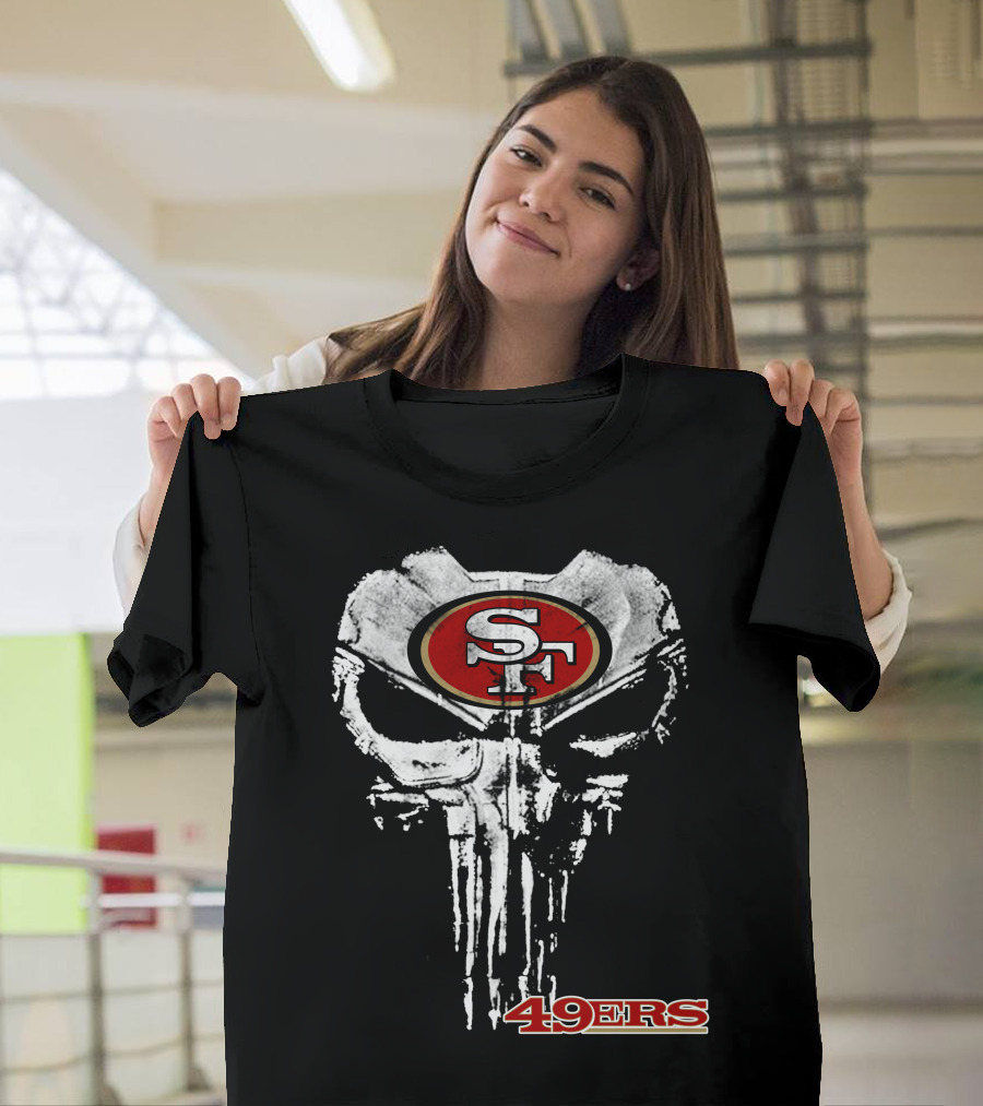 49ers Sf Punisher Logo T-Shirt