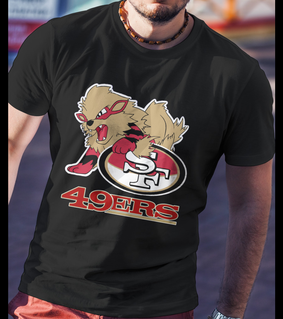 49ers Sf Logo Arcanine Fusion T-Shirt