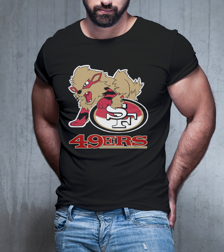 49ers Sf Logo Arcanine Fusion T-Shirt