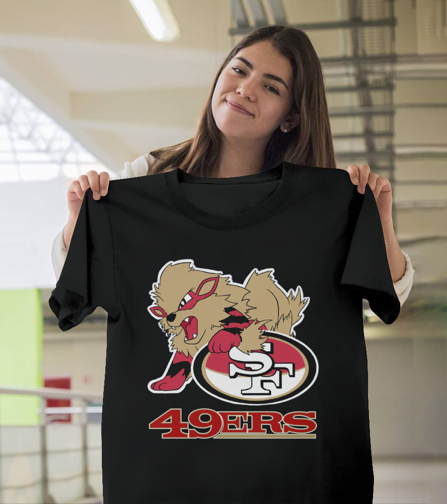 49ers Sf Logo Arcanine Fusion T-Shirt
