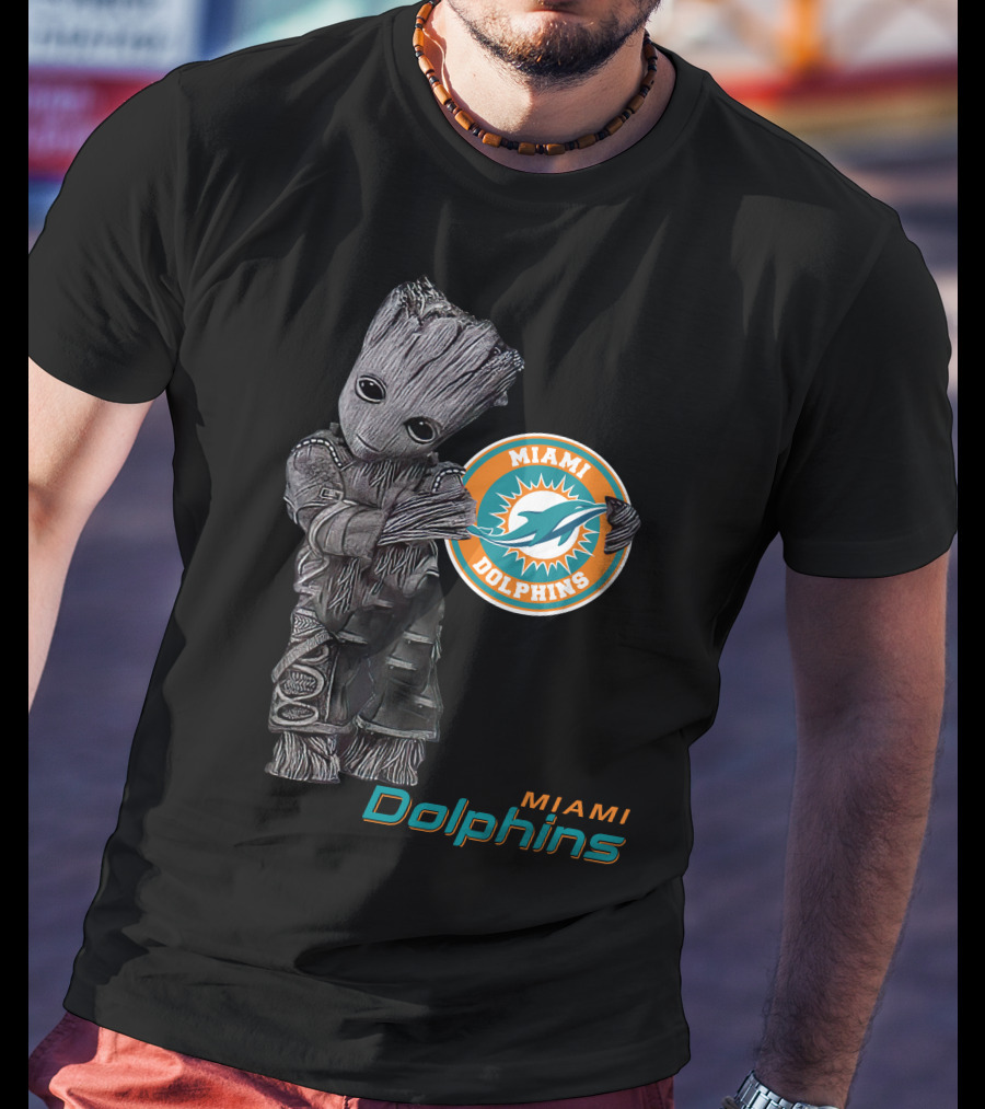 Miami Dolphins Groot Fan T-Shirt