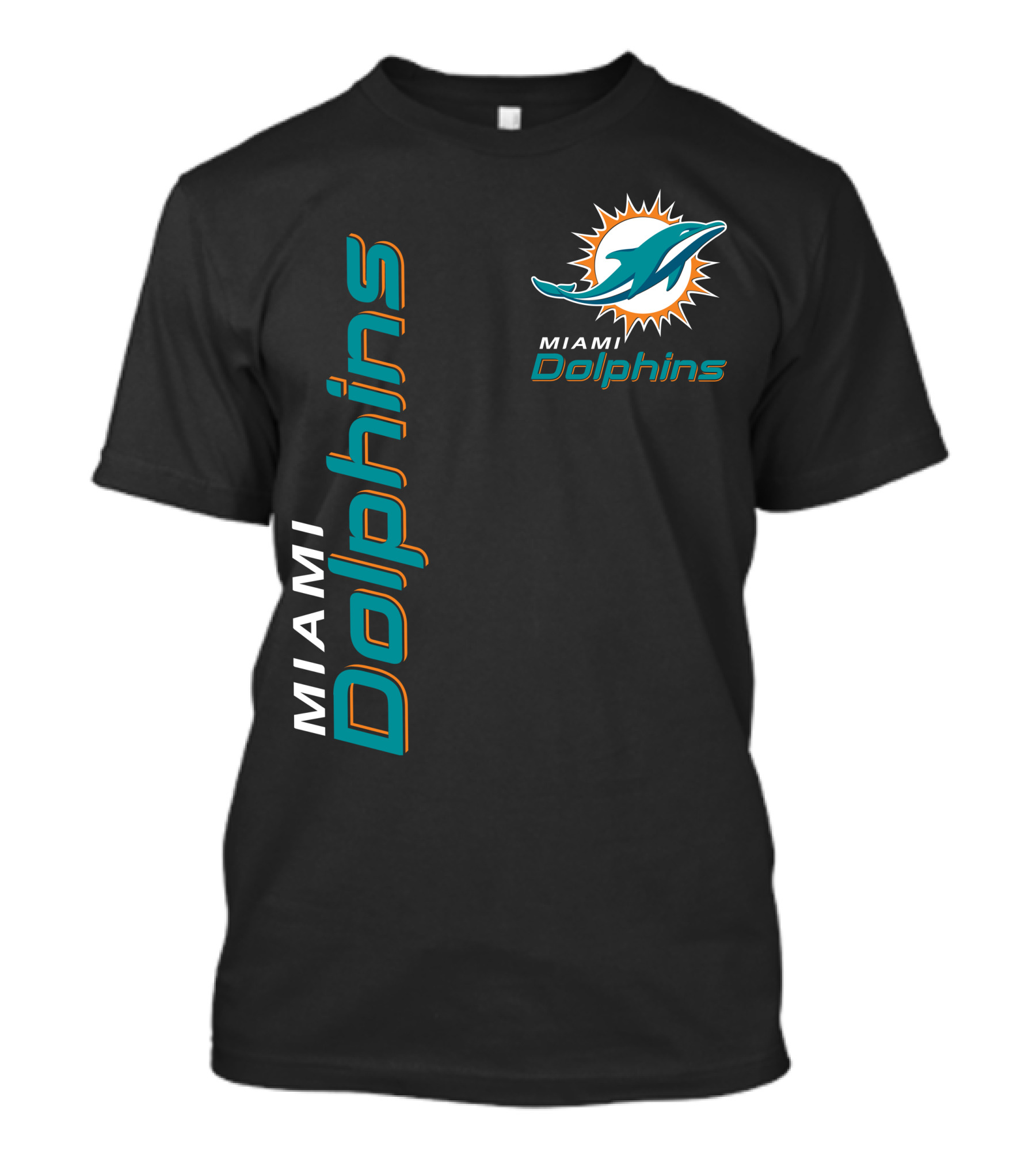 Miami Dolphins 10 Football Team T-Shirt