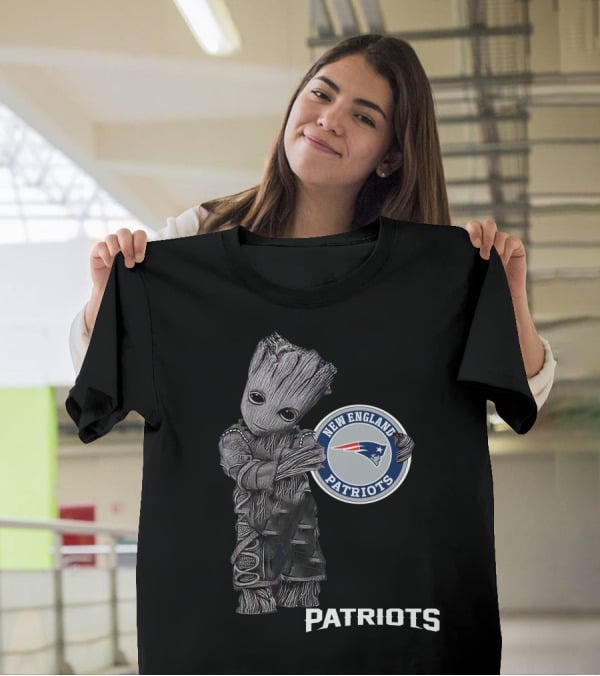 New England Patriots Groot Fan Art T-Shirt