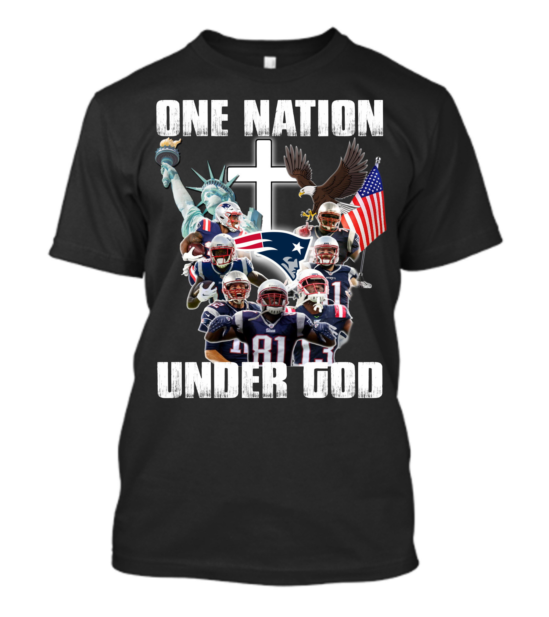 Patriots One Nation Under God T-Shirt