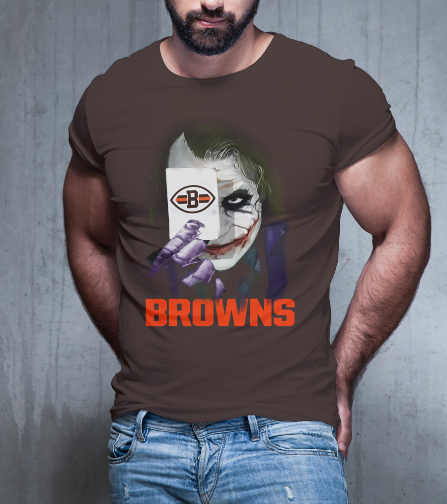 Browns Joker Card T-Shirt