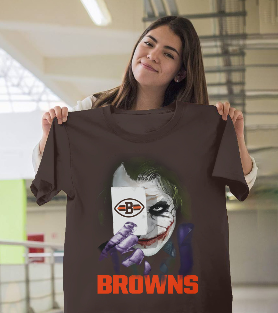 Browns Joker Card T-Shirt