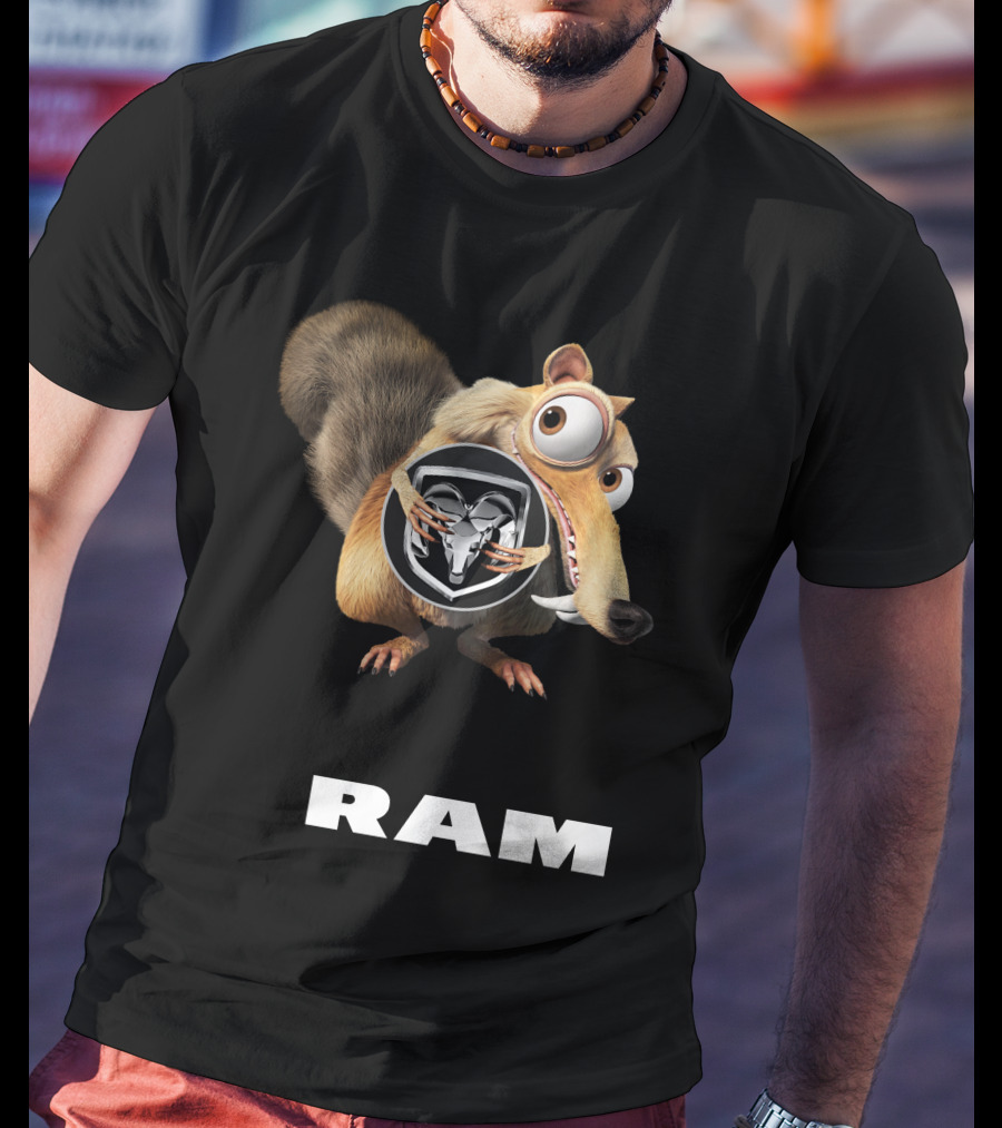 Scrat Ice Age Ram Logo T-Shirt