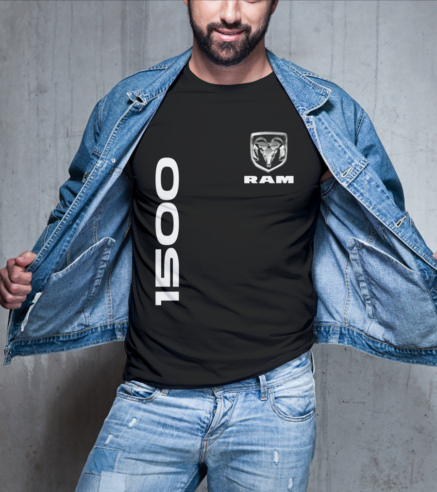 Ram 1500 Logo Truck Brand Identity T-Shirt