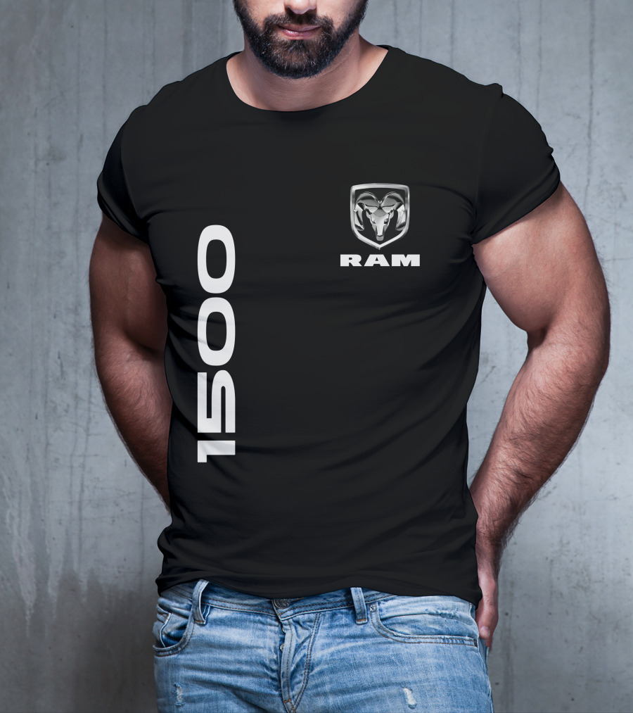 Ram 1500 Logo Truck Brand Identity T-Shirt