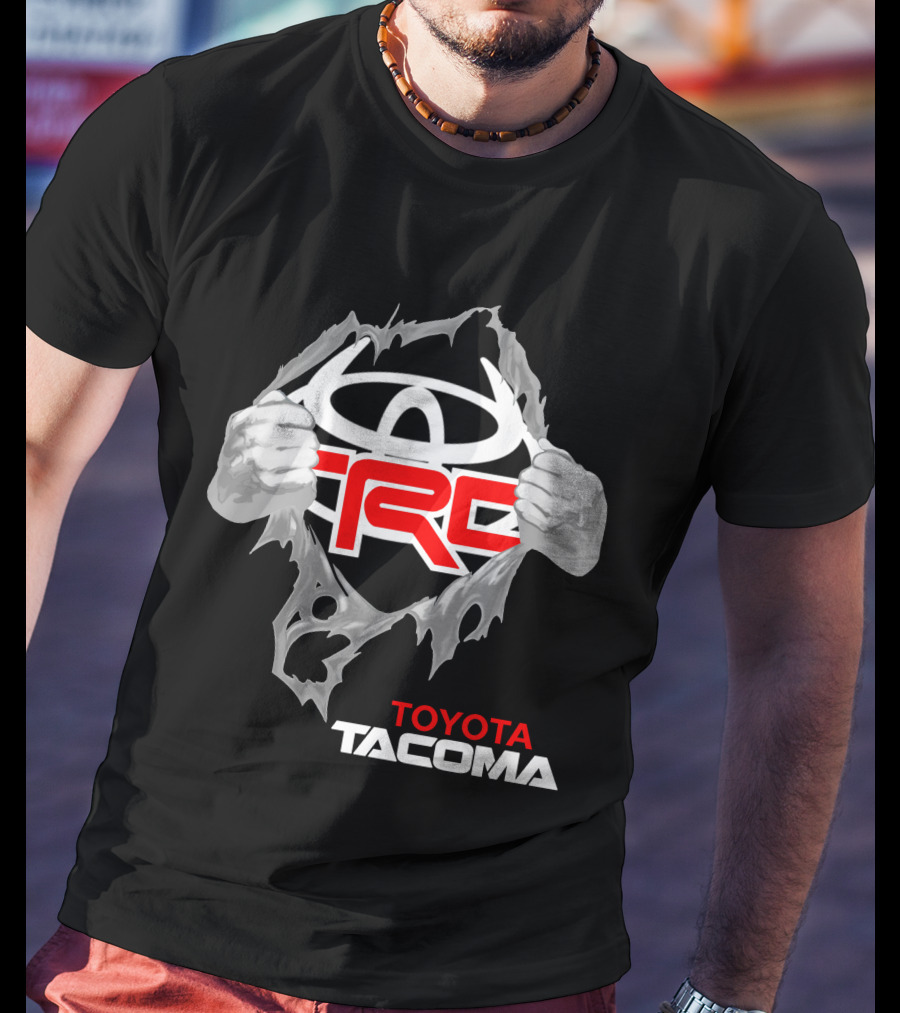 Toyota Tacoma Trd Logo Tear T-Shirt