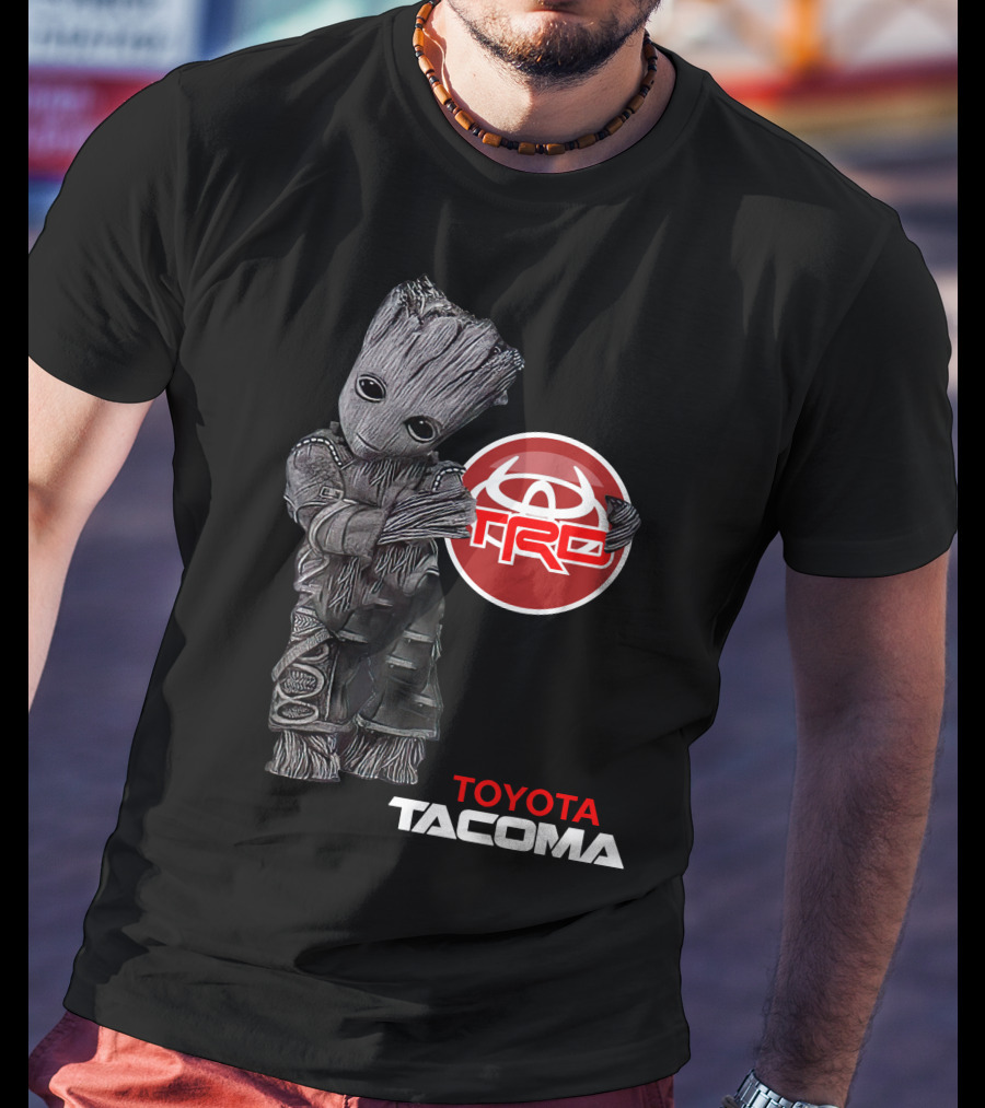 Toyota Tacoma Trd Groot Character Crossover T-Shirt