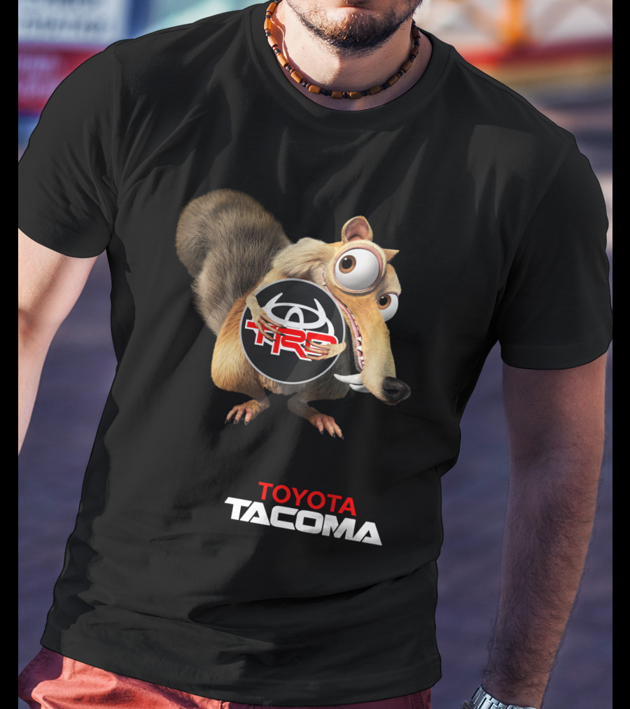 Toyota Tacoma Trd Ice Age Squirrel Crossover T-Shirt