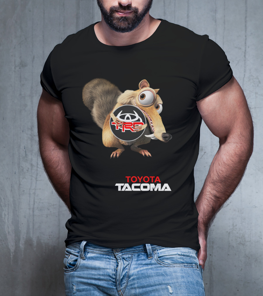 Toyota Tacoma Trd Ice Age Squirrel Crossover T-Shirt