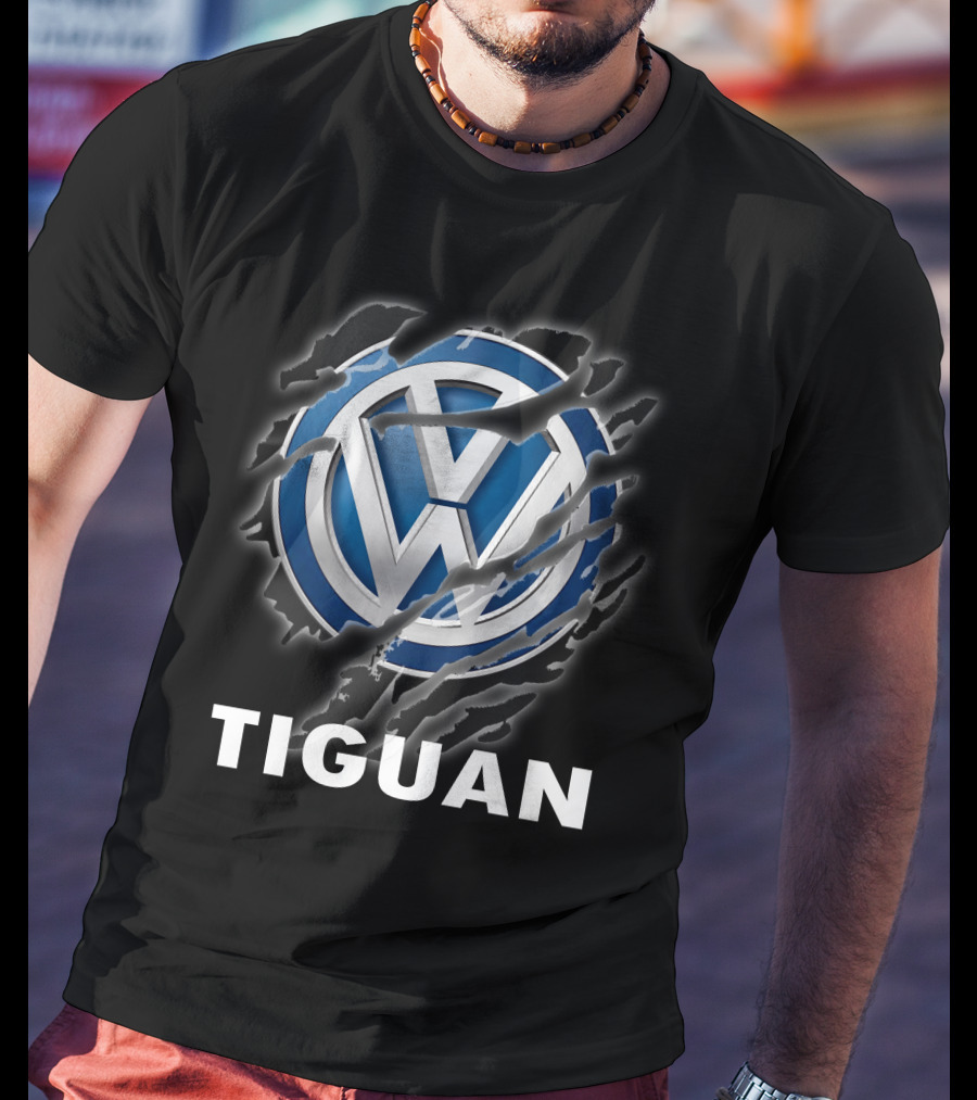 Tiguan Volkswagen Logo Scratch T-Shirt