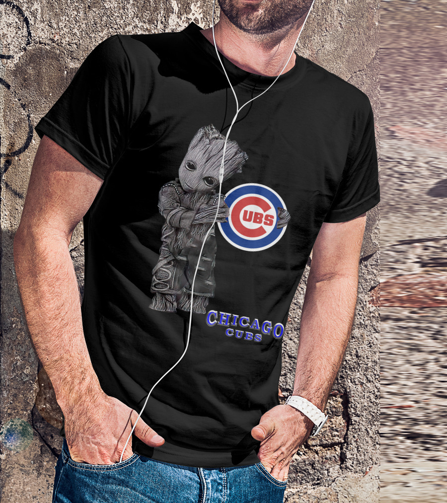 Chicago Cubs Groot Character T-Shirt